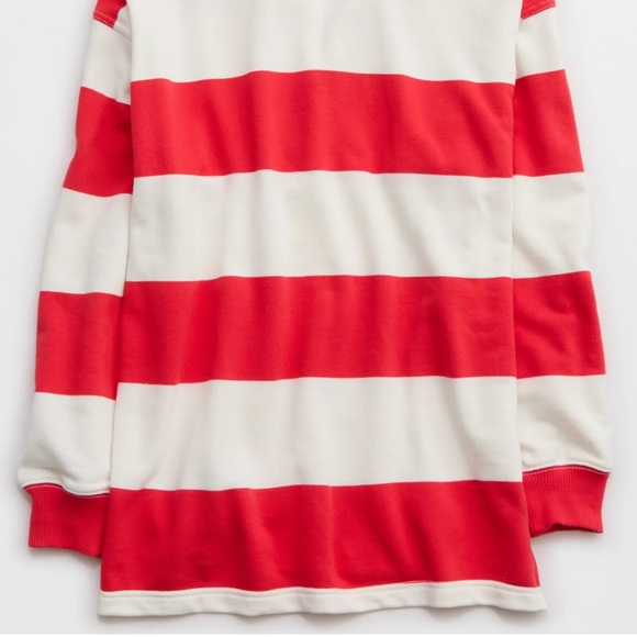 Aerie Prep Rally Rugby Sweatshirt - Picture 4 of 7